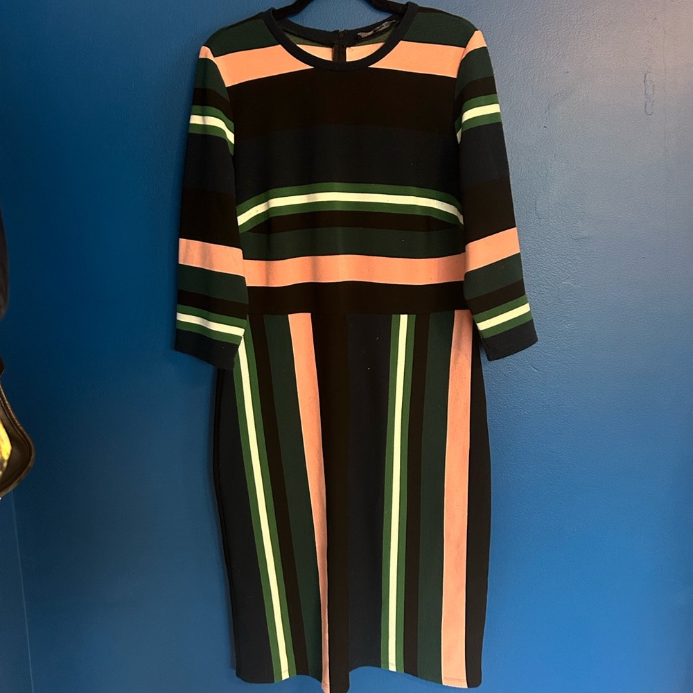 Striped Multicolor Dress